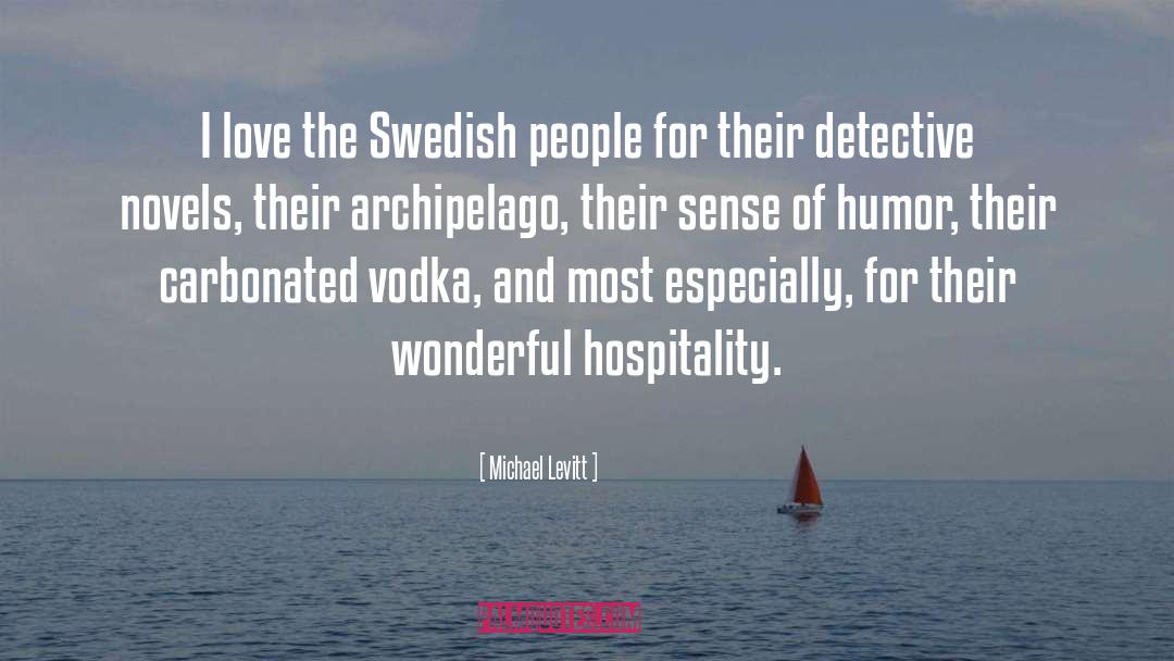 Swedish quotes by Michael Levitt