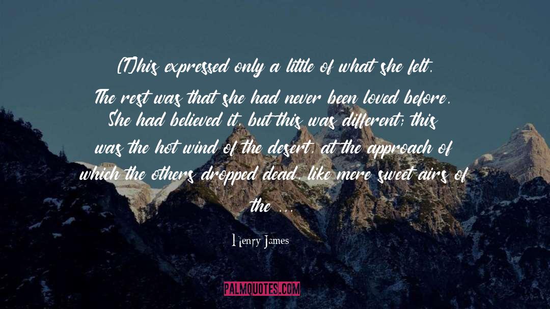 Sweet And Hot Romance quotes by Henry James