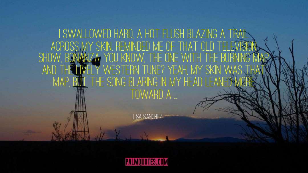 Sweet And Hot Romance quotes by Lisa Sanchez
