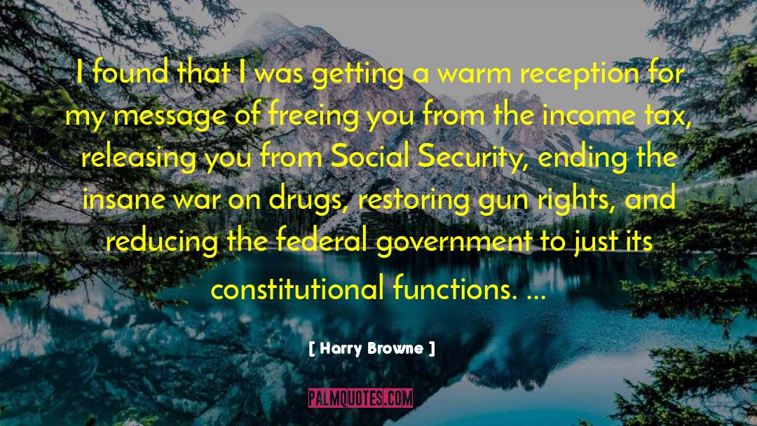 Sweet And Warm quotes by Harry Browne