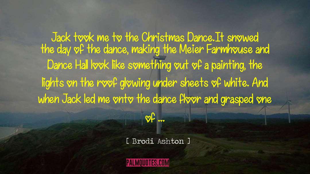 Sweet Christmas Romance quotes by Brodi Ashton