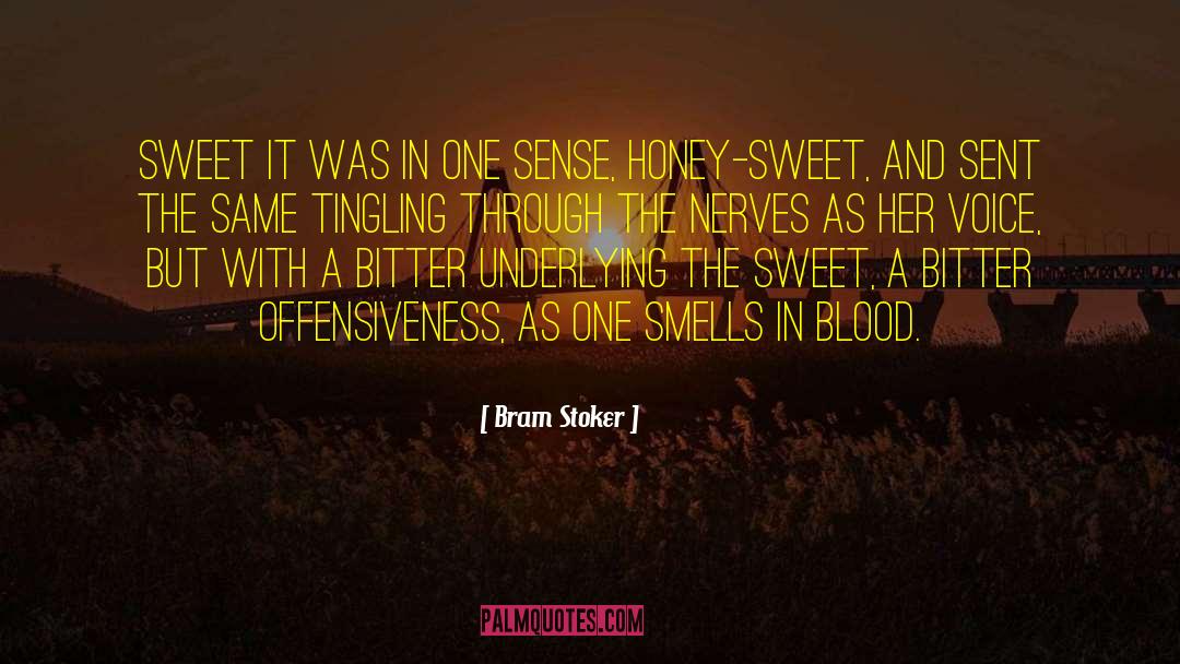 Sweet Fb quotes by Bram Stoker