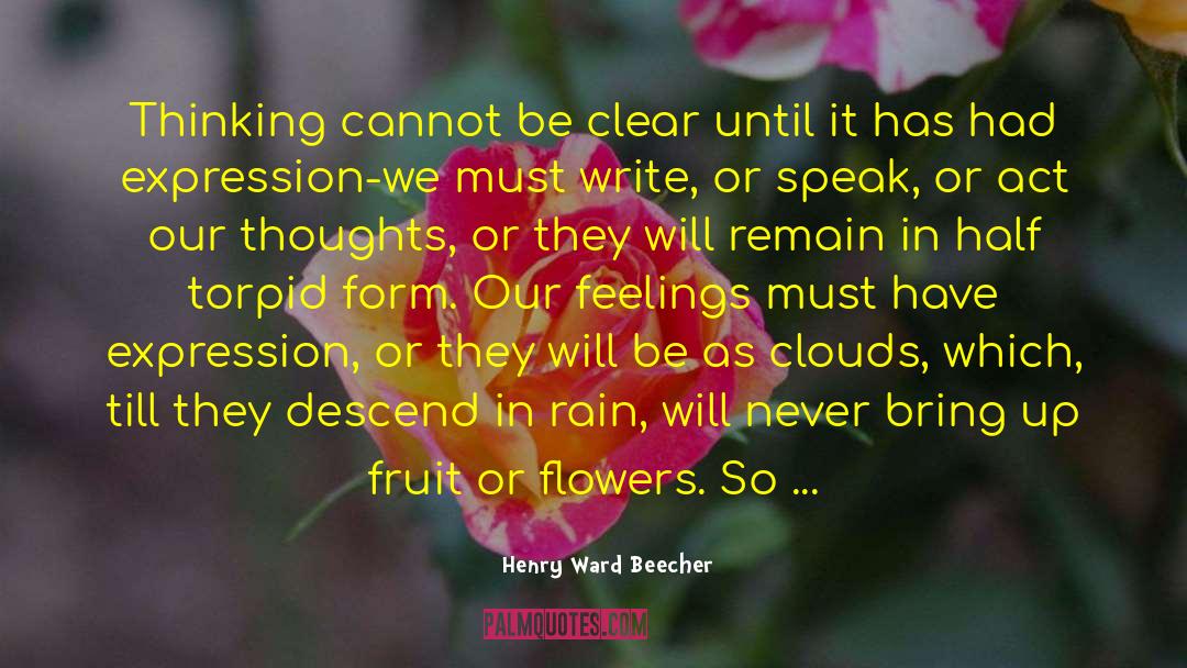 Sweet Fruit quotes by Henry Ward Beecher