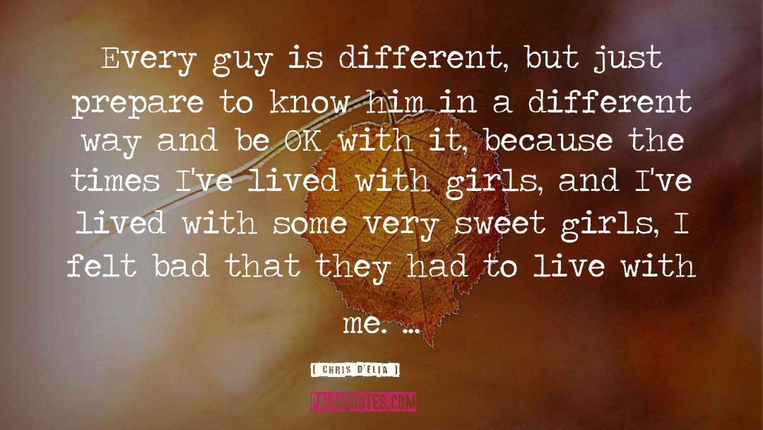Sweet Guy quotes by Chris D'Elia