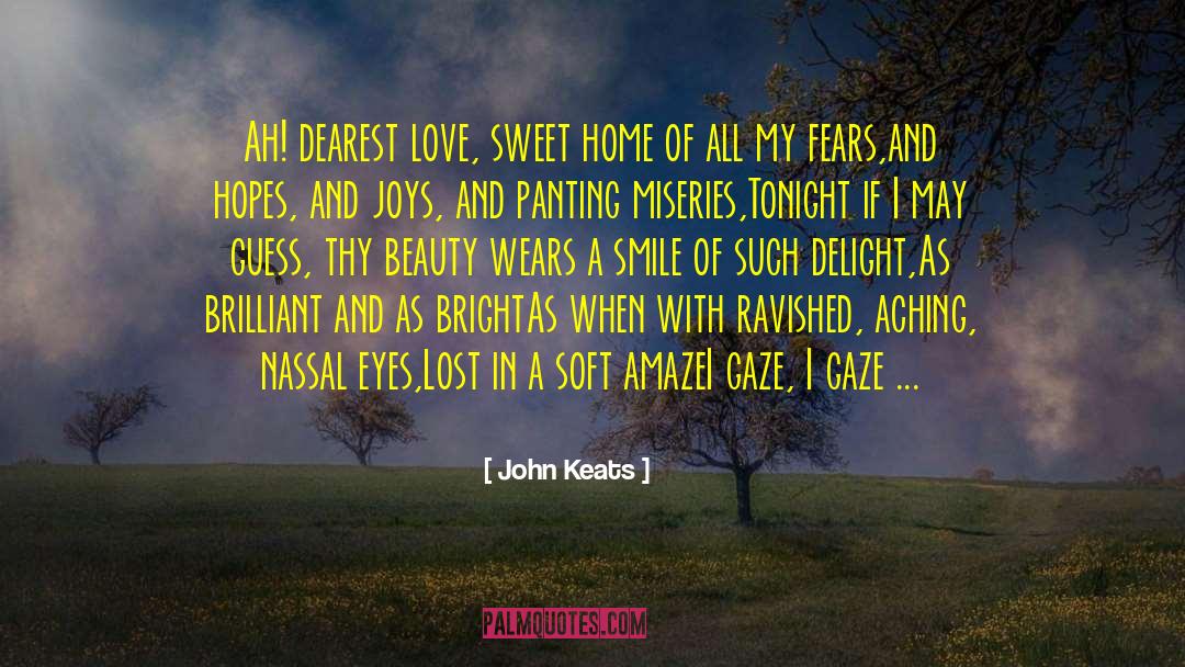 Sweet Home quotes by John Keats