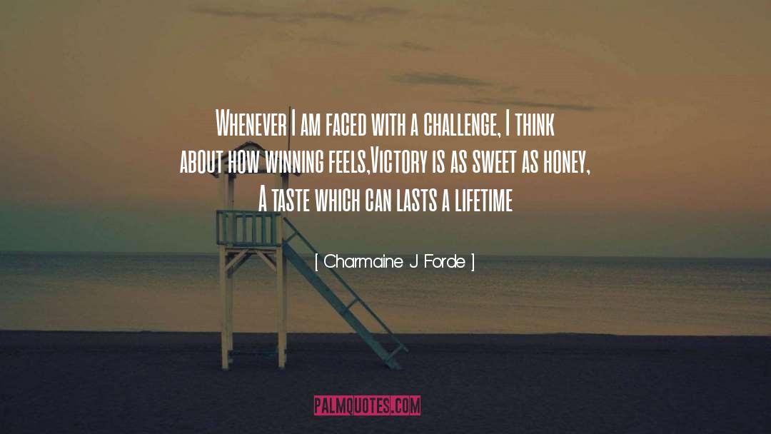 Sweet Kisses quotes by Charmaine J Forde