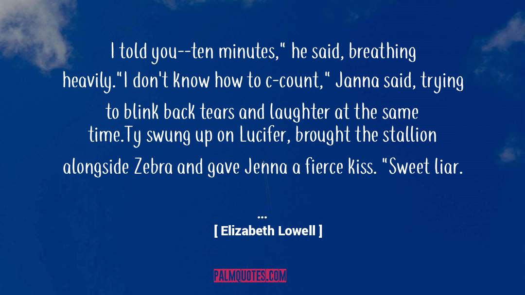 Sweet Liar quotes by Elizabeth Lowell