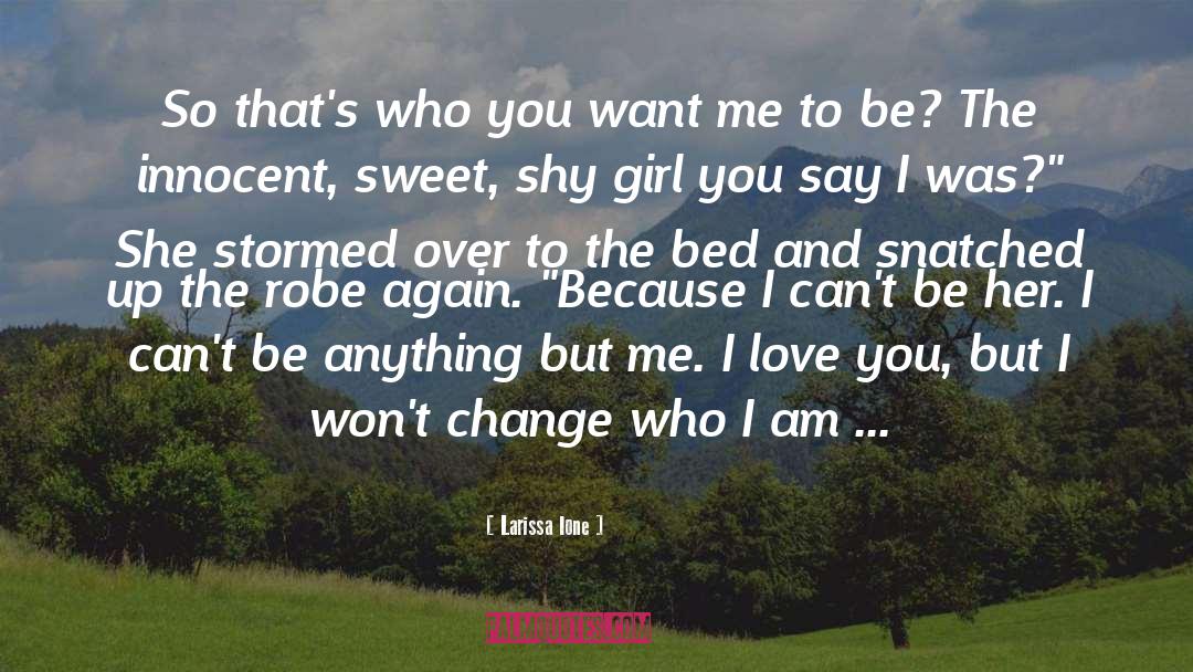 Sweet Nothings quotes by Larissa Ione