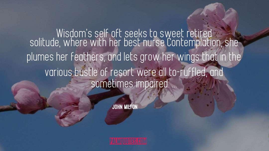 Sweet quotes by John Milton