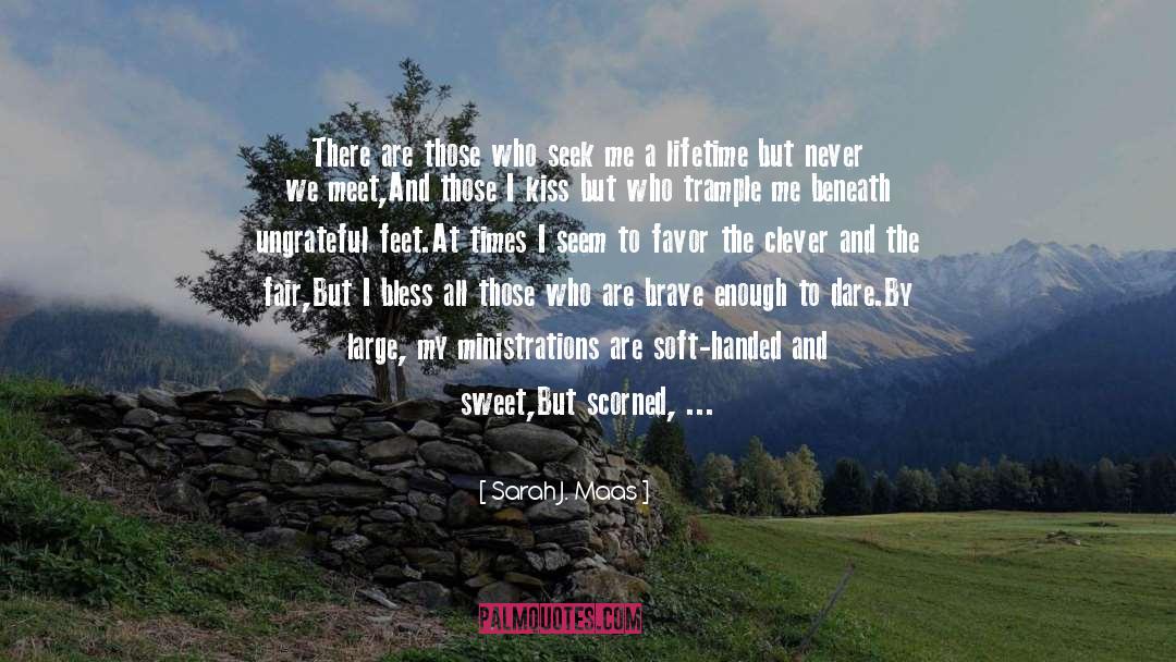 Sweet Romance quotes by Sarah J. Maas