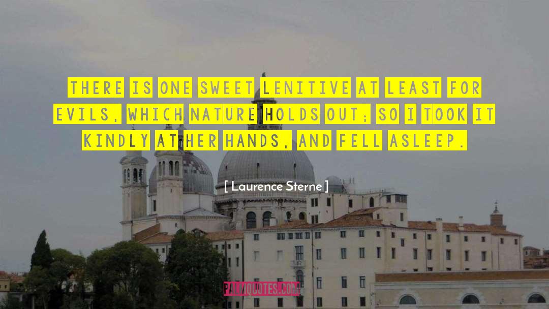 Sweet Sleep quotes by Laurence Sterne