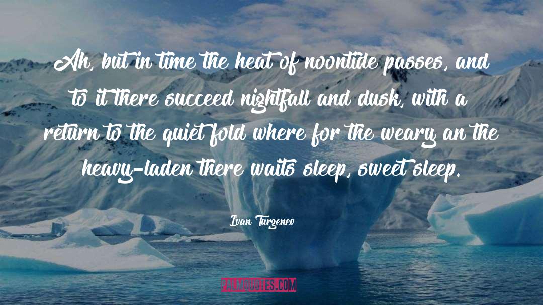 Sweet Sleep quotes by Ivan Turgenev