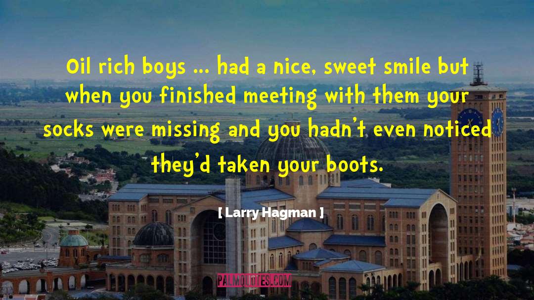 Sweet Smile quotes by Larry Hagman