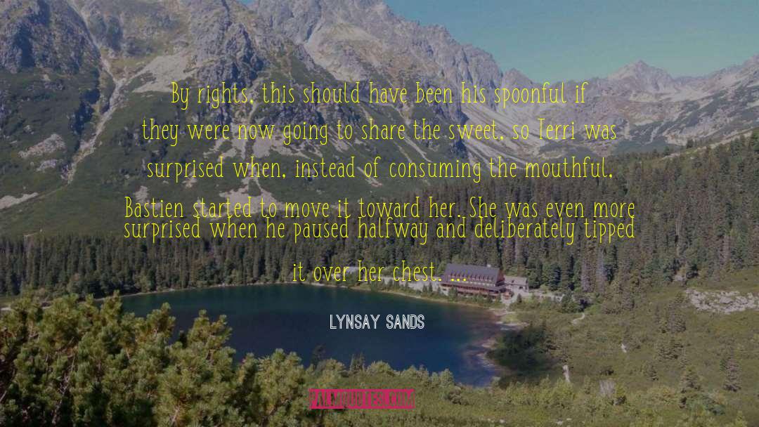 Sweet Tea quotes by Lynsay Sands