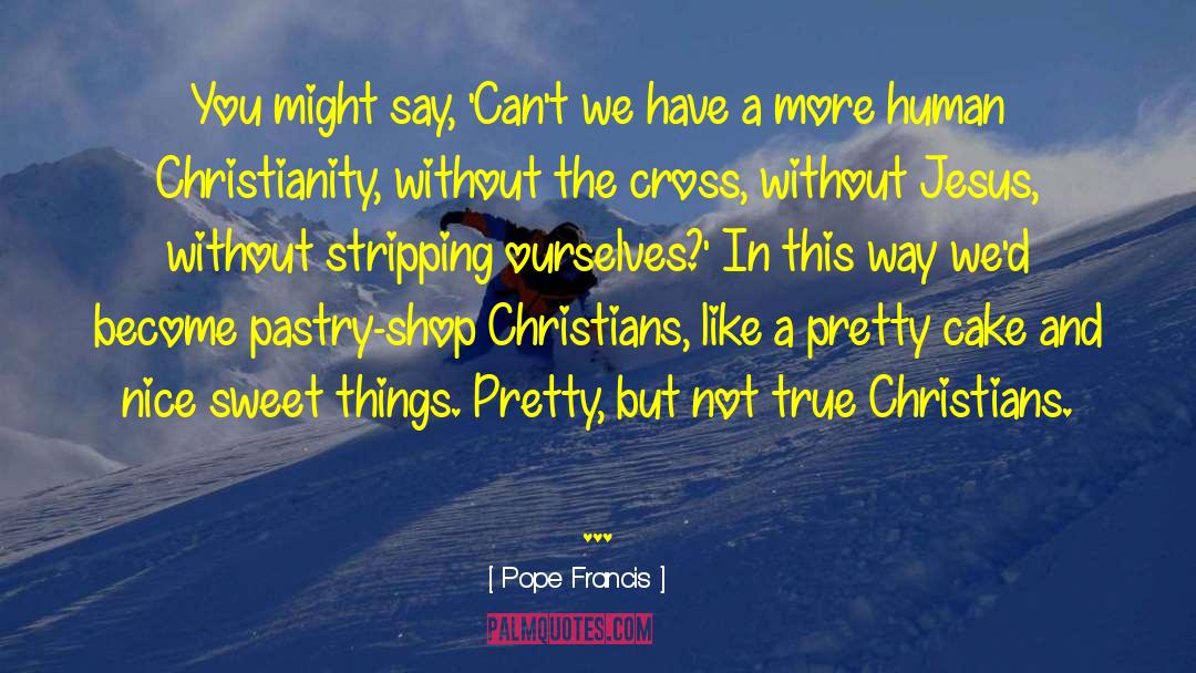 Sweet Things quotes by Pope Francis
