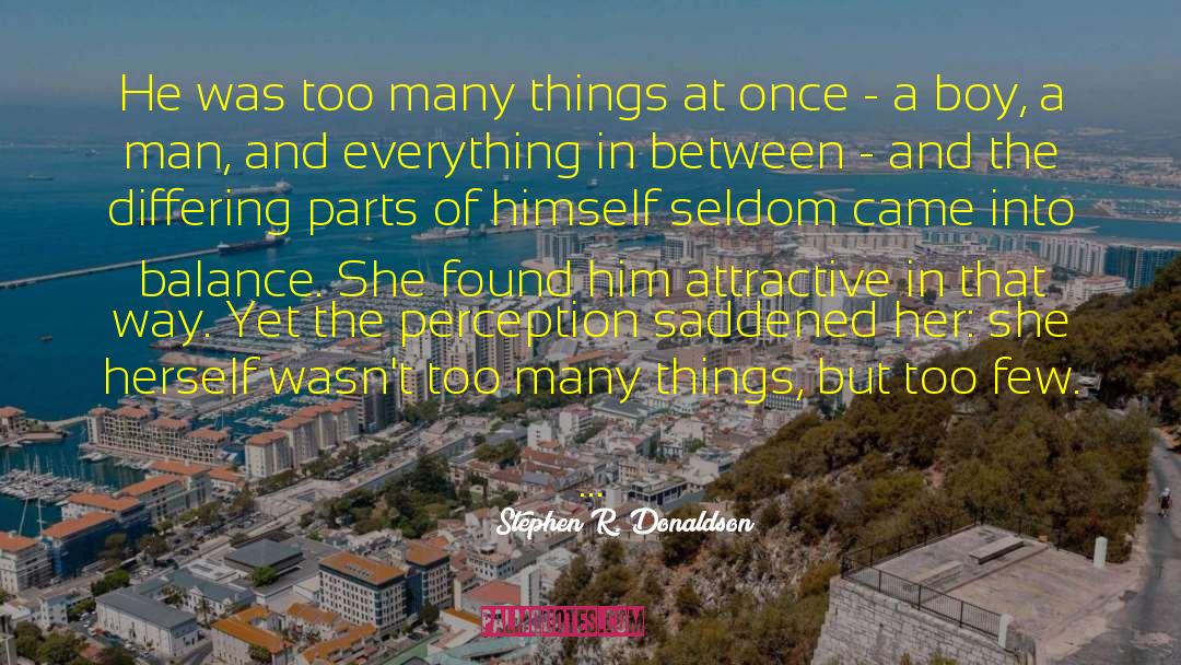 Sweet Things quotes by Stephen R. Donaldson