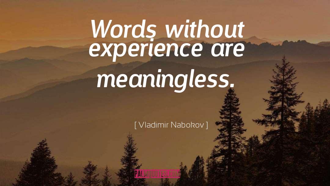 Sweet Words quotes by Vladimir Nabokov
