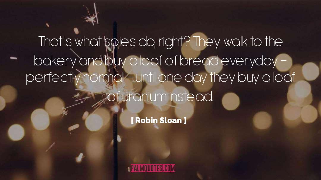 Sweetbrier Bakery quotes by Robin Sloan
