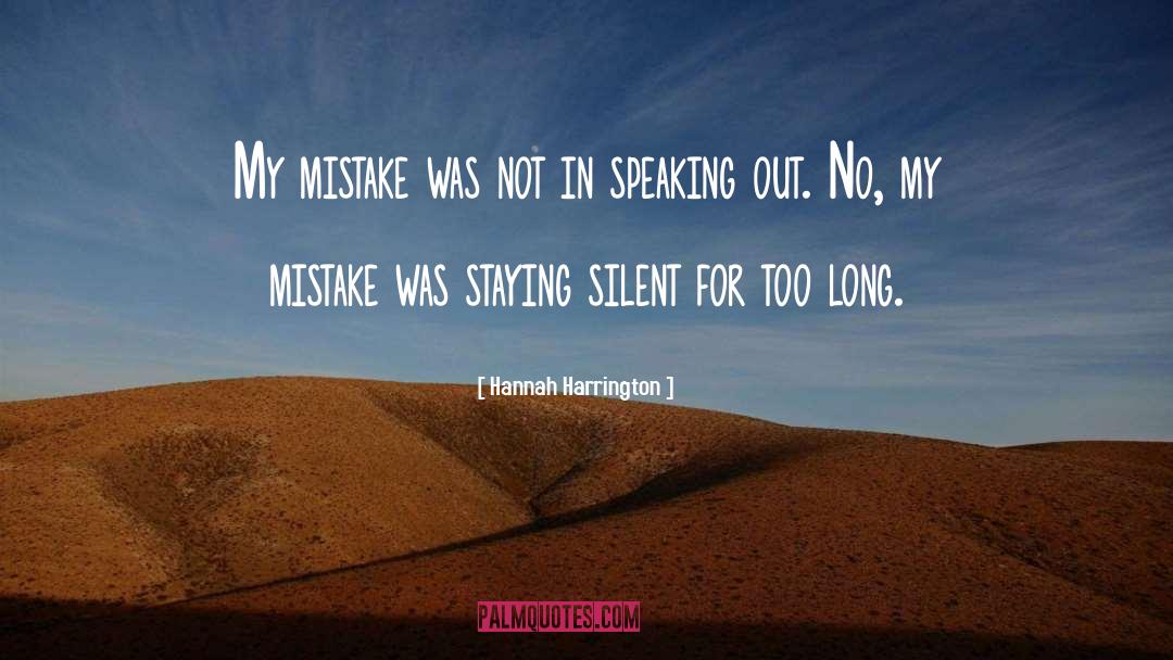 Sweetest Mistake quotes by Hannah Harrington