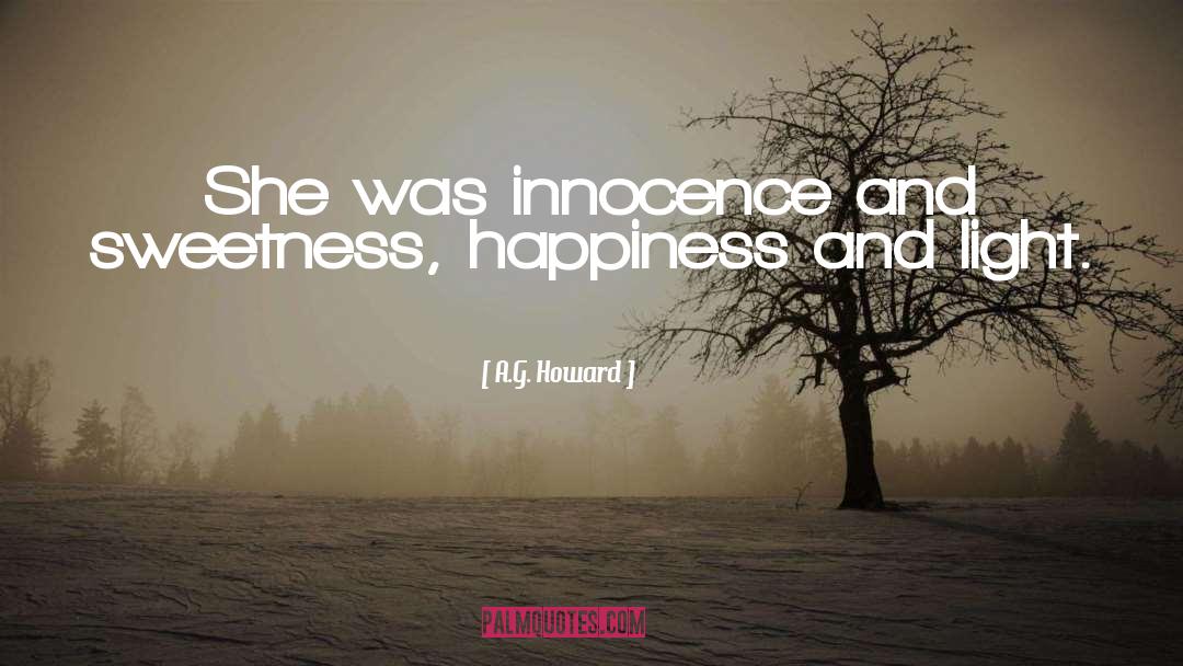 Sweetness quotes by A.G. Howard