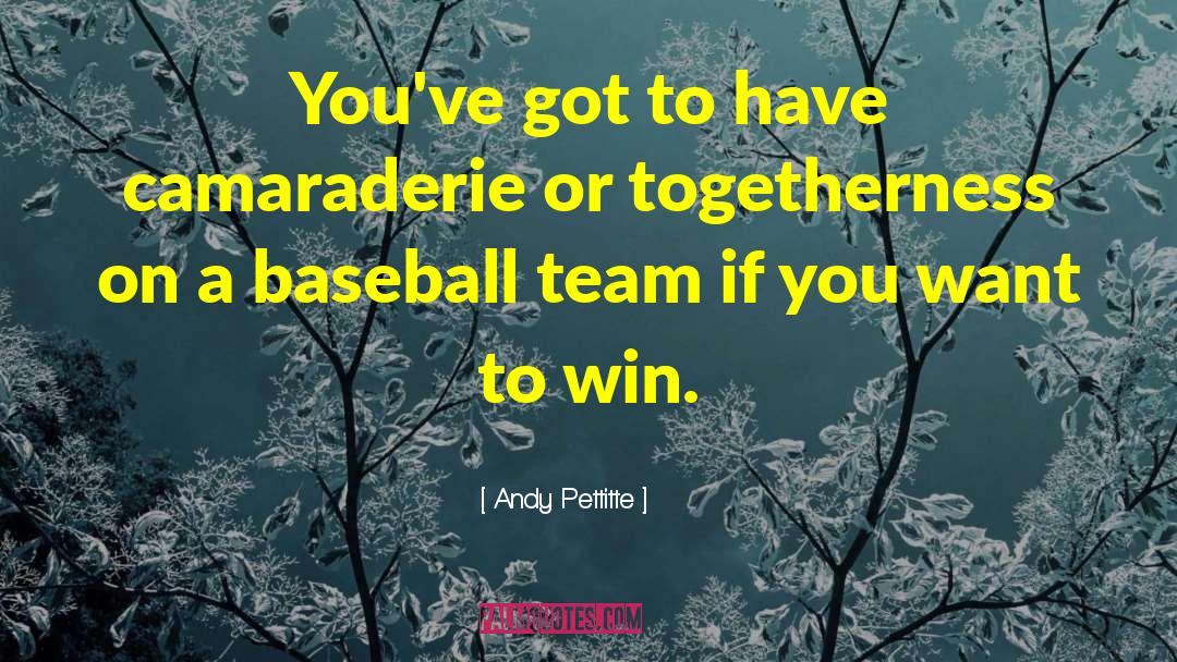 Swim Team quotes by Andy Pettitte