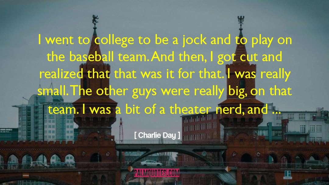 Swim Team quotes by Charlie Day