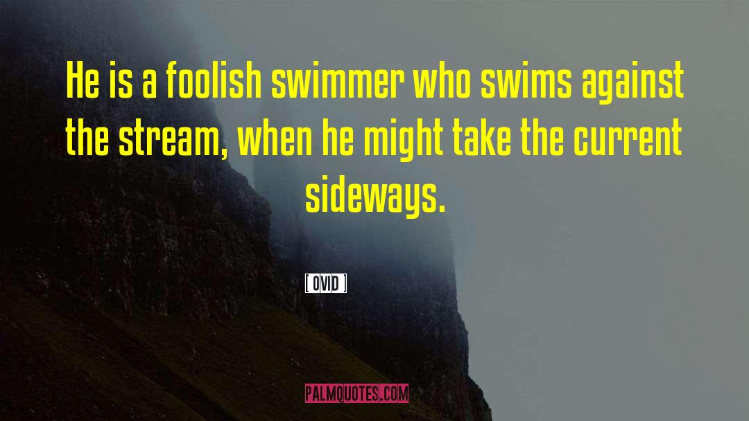 Swimmer quotes by Ovid