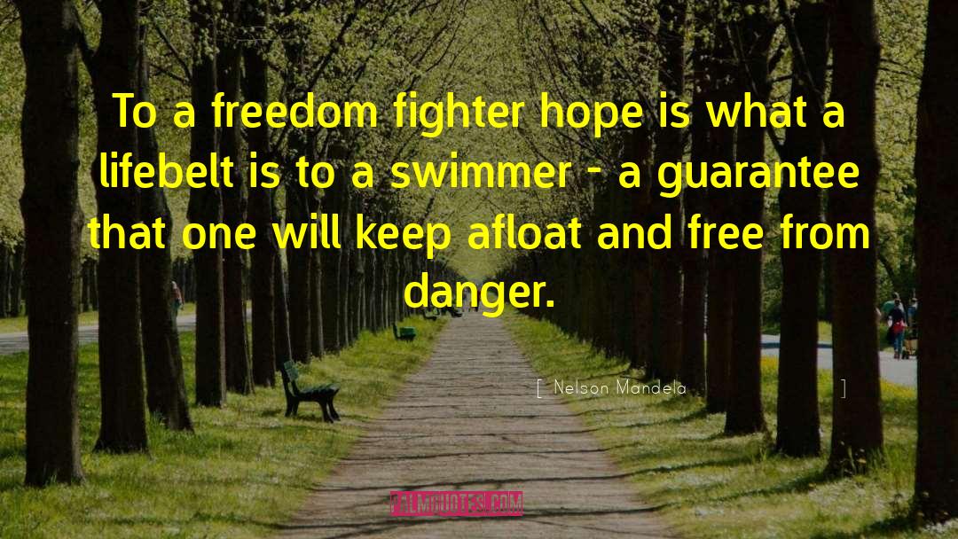 Swimmer quotes by Nelson Mandela