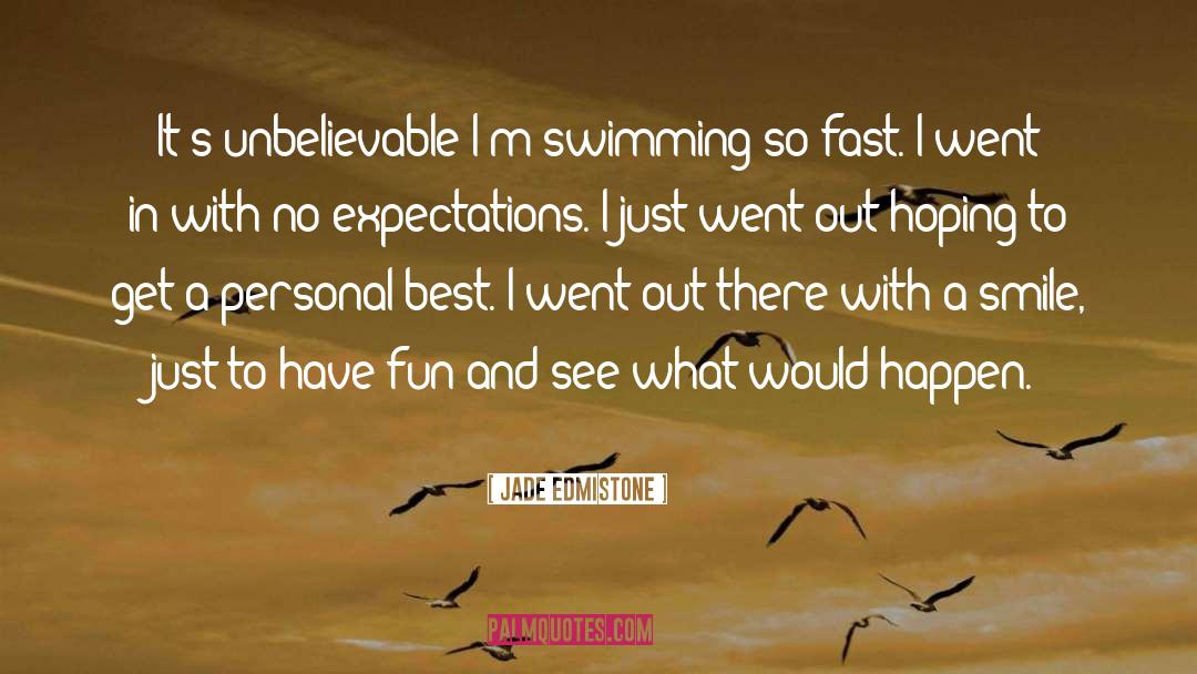 Swimming Motivational quotes by Jade Edmistone