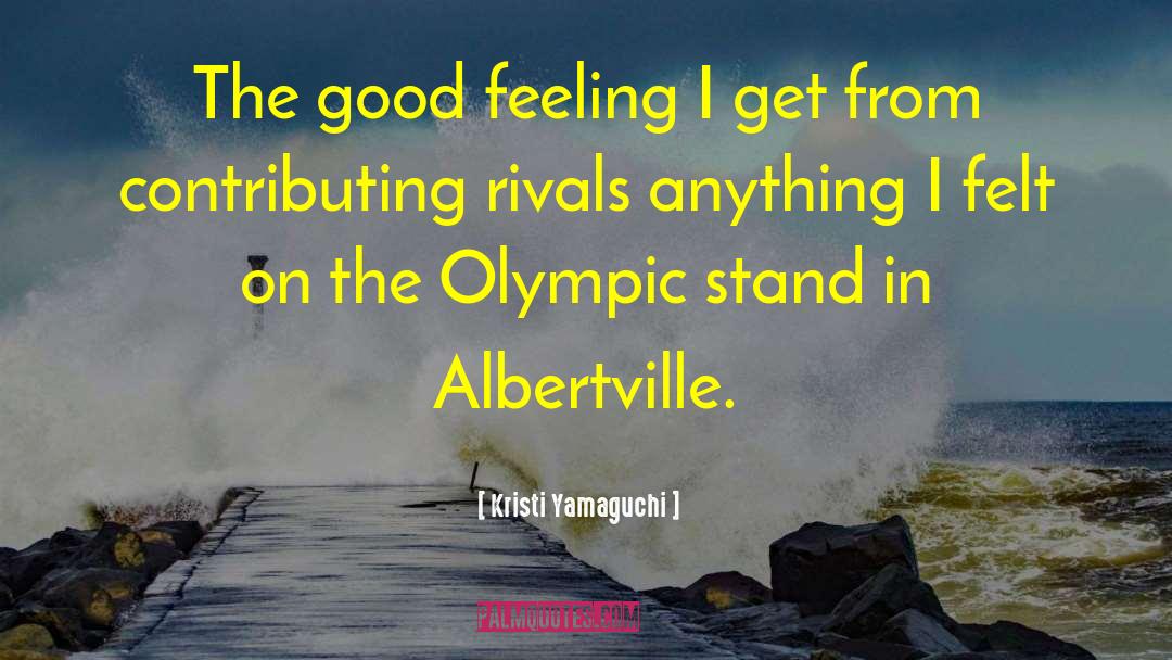 Swimming Olympic quotes by Kristi Yamaguchi