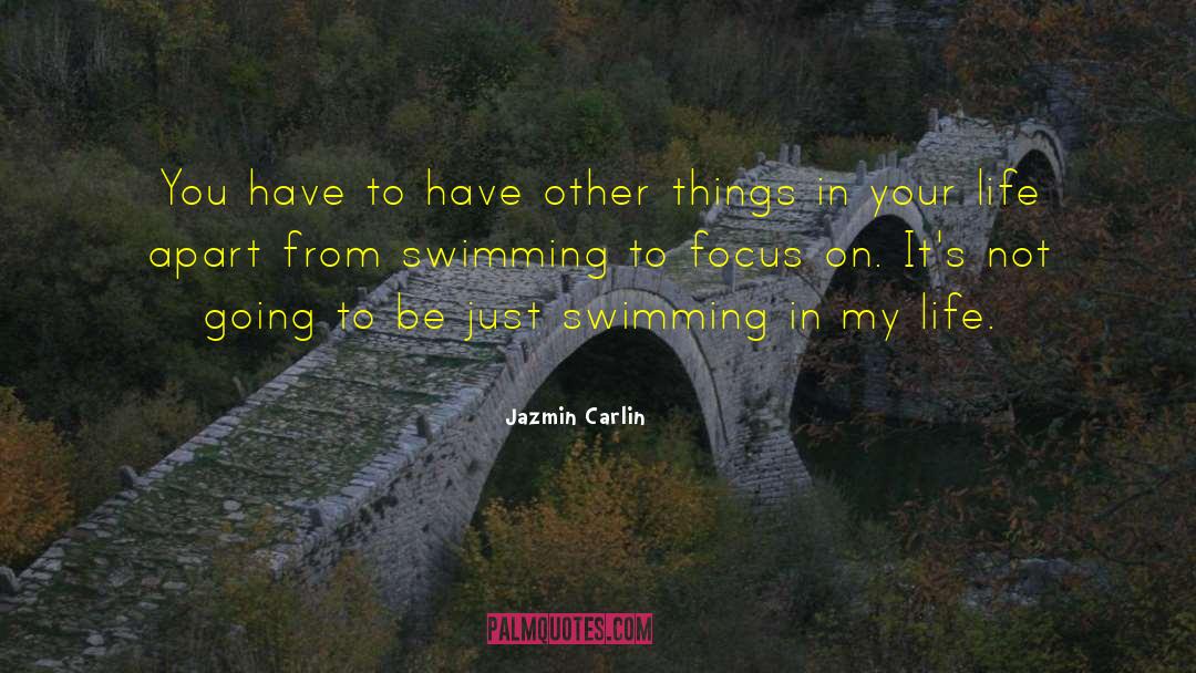 Swimming Olympic quotes by Jazmin Carlin