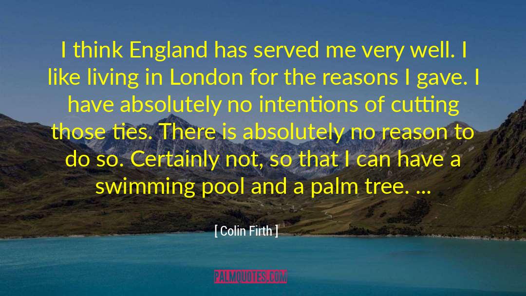 Swimming Olympic quotes by Colin Firth