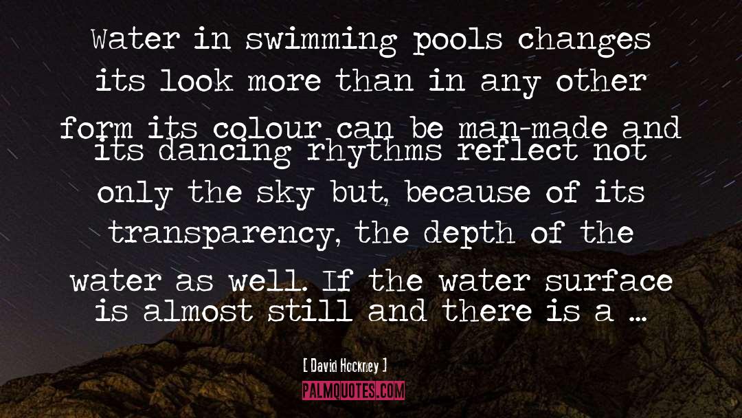 Swimming Pool quotes by David Hockney