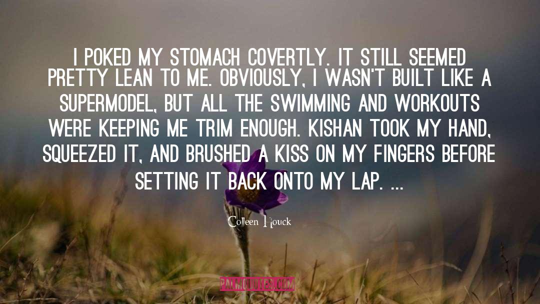 Swimming quotes by Colleen Houck