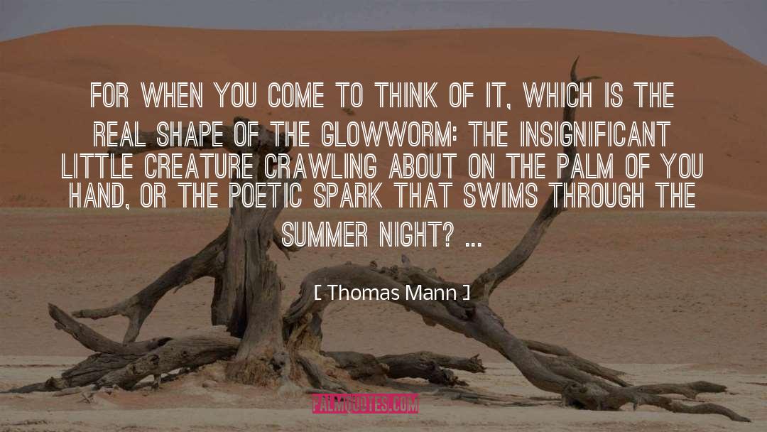 Swims quotes by Thomas Mann