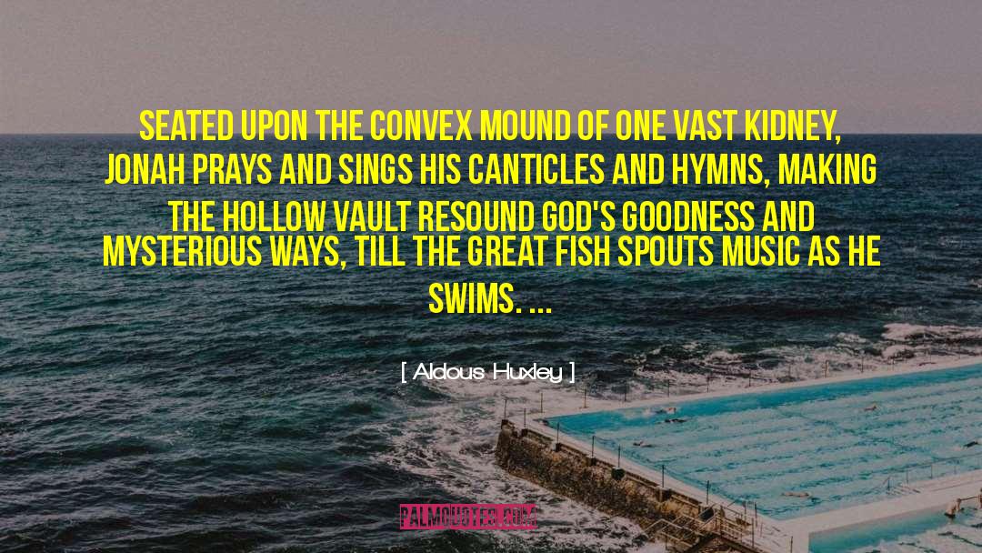 Swims quotes by Aldous Huxley