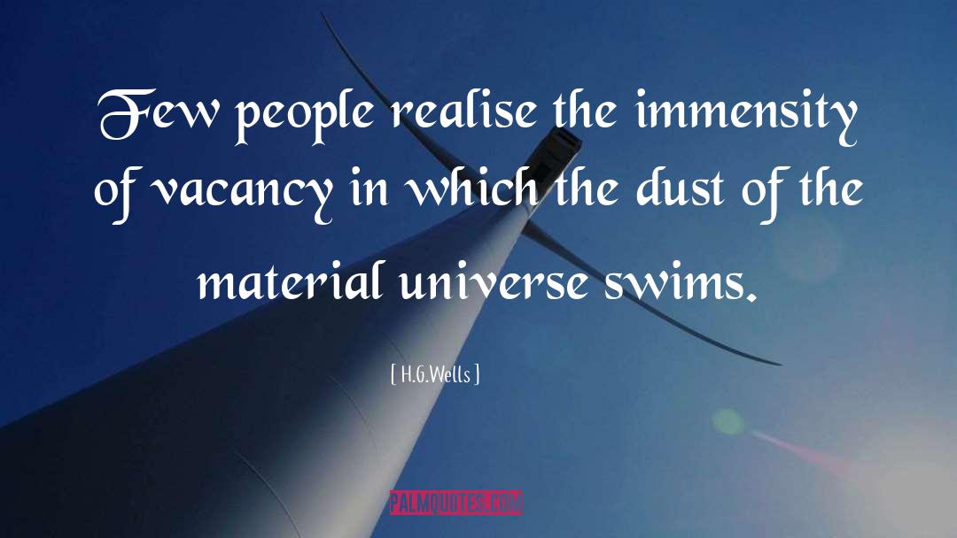 Swims quotes by H.G.Wells