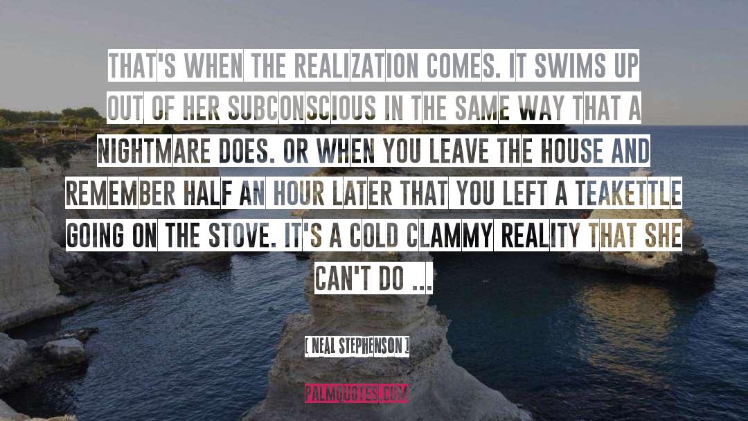 Swims quotes by Neal Stephenson