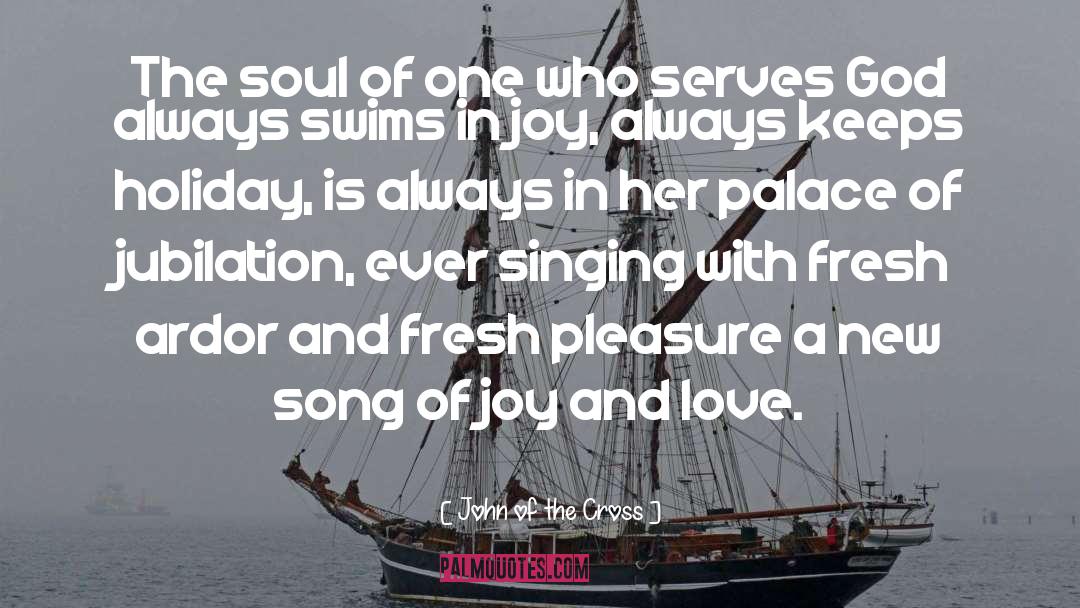 Swims quotes by John Of The Cross