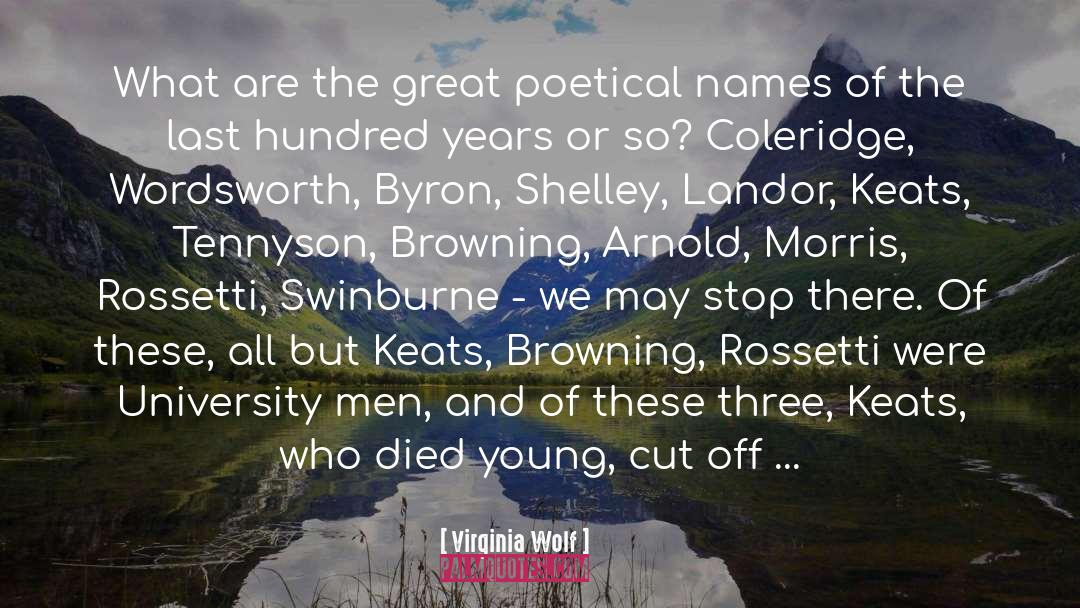 Swinburne quotes by Virginia Wolf