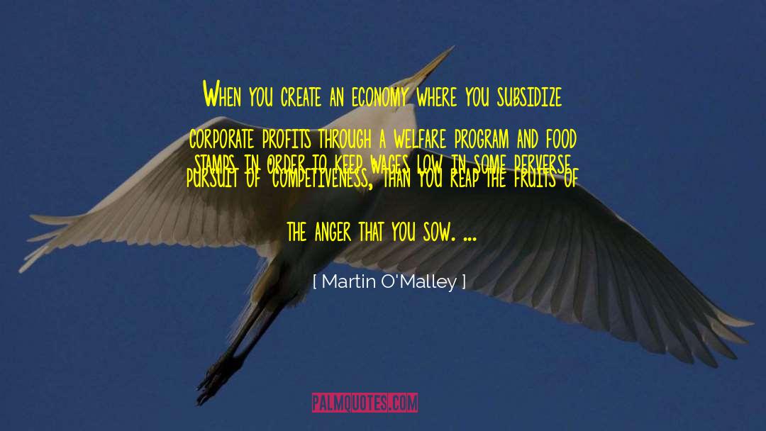 Swindling Profits quotes by Martin O'Malley