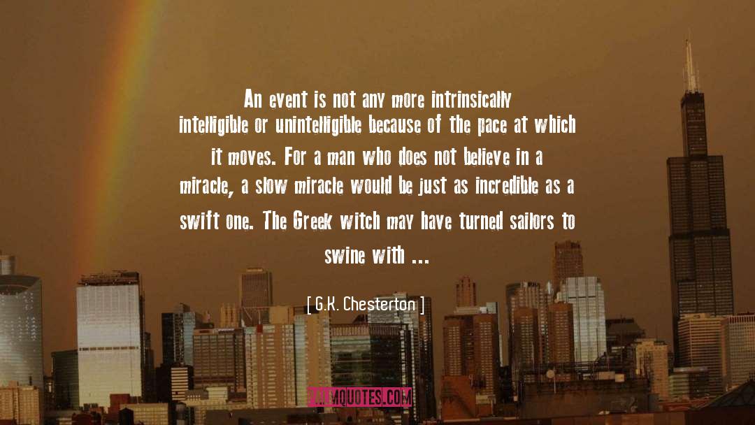 Swine quotes by G.K. Chesterton