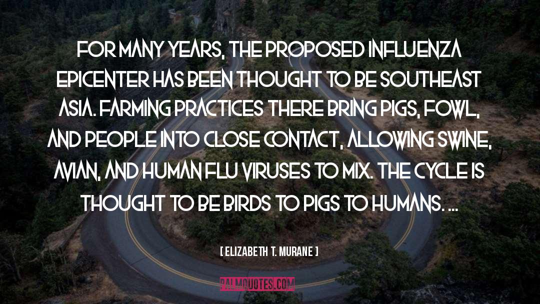 Swine quotes by Elizabeth T. Murane