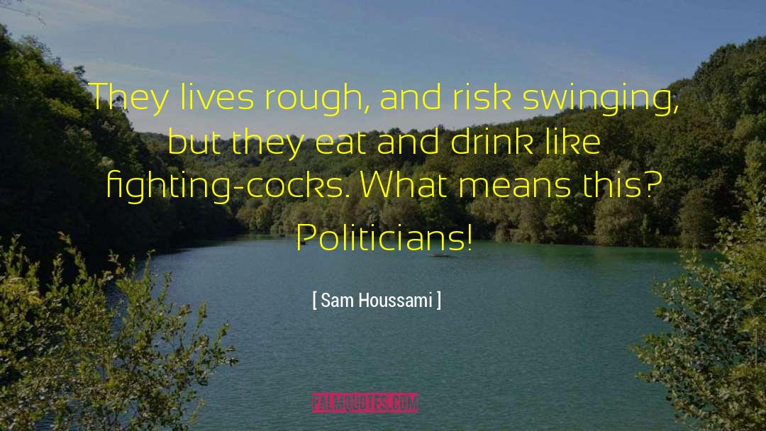 Swinging quotes by Sam Houssami