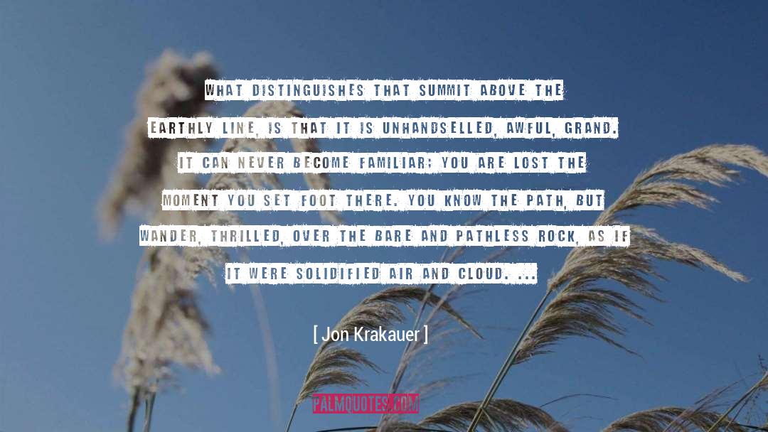 Swirling Clouds quotes by Jon Krakauer