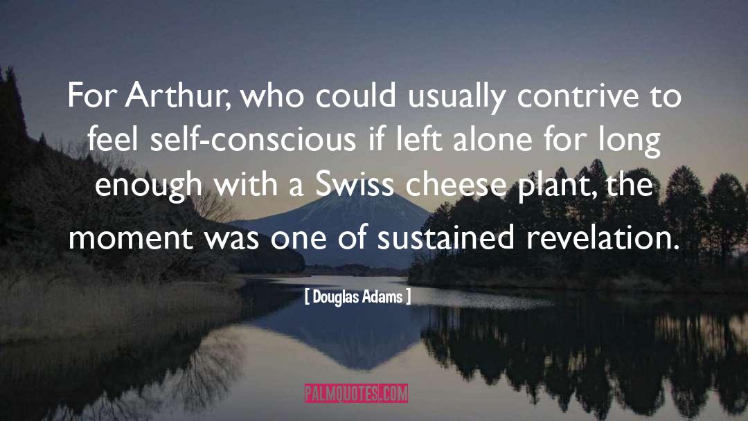 Swiss Cheese quotes by Douglas Adams