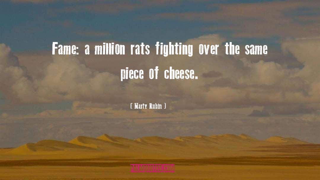 Swiss Cheese quotes by Marty Rubin
