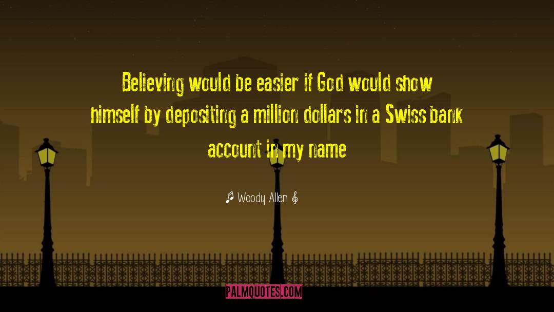 Swiss quotes by Woody Allen