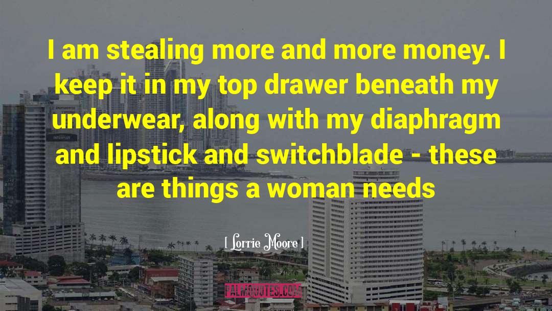 Switchblade quotes by Lorrie Moore