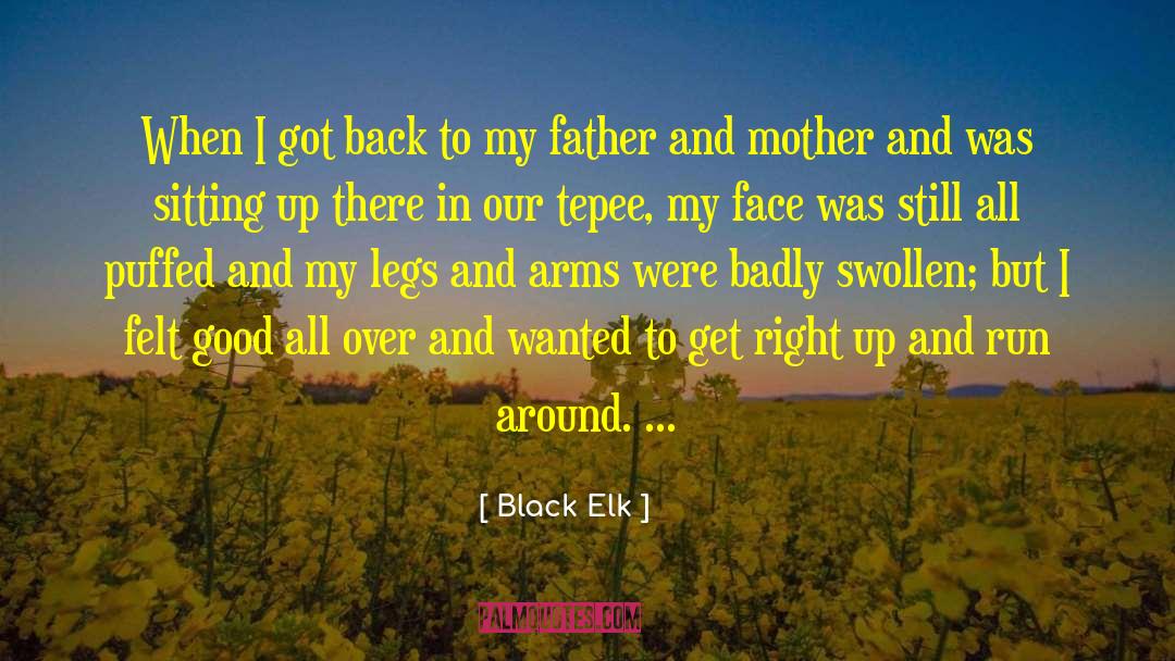 Swollen quotes by Black Elk